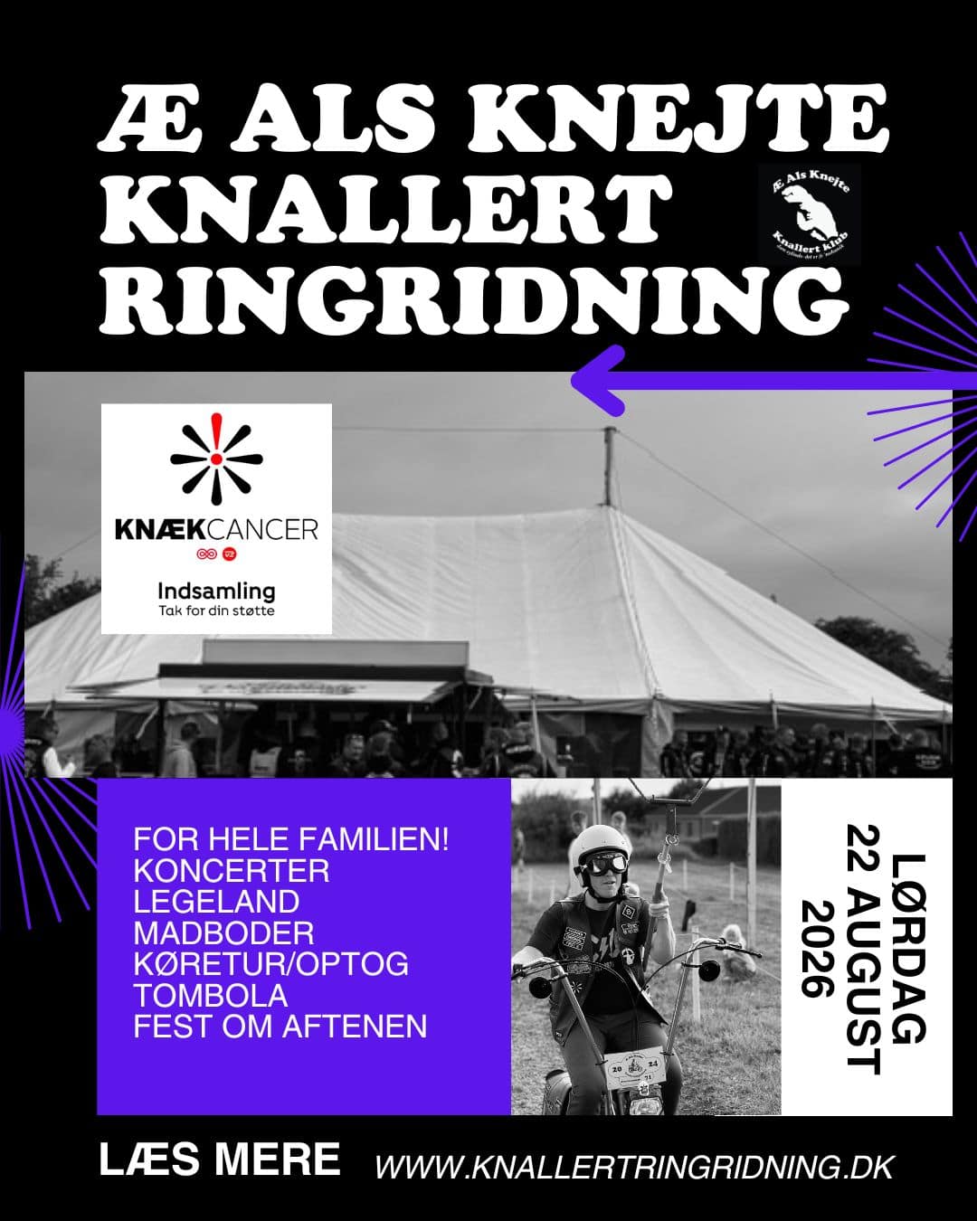 Knallertringridning 2026 i Sønderborg Deltagere i knallertringridning ved Sønderborg 2026.