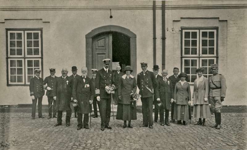 kongeparret_1920_i_augustenborg_museum_sdj Hertugernes Augustenborg